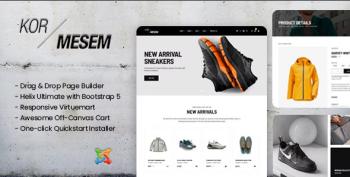 Kormesem - Apparel Onlines Store Virtuemart Joomla 5 Template